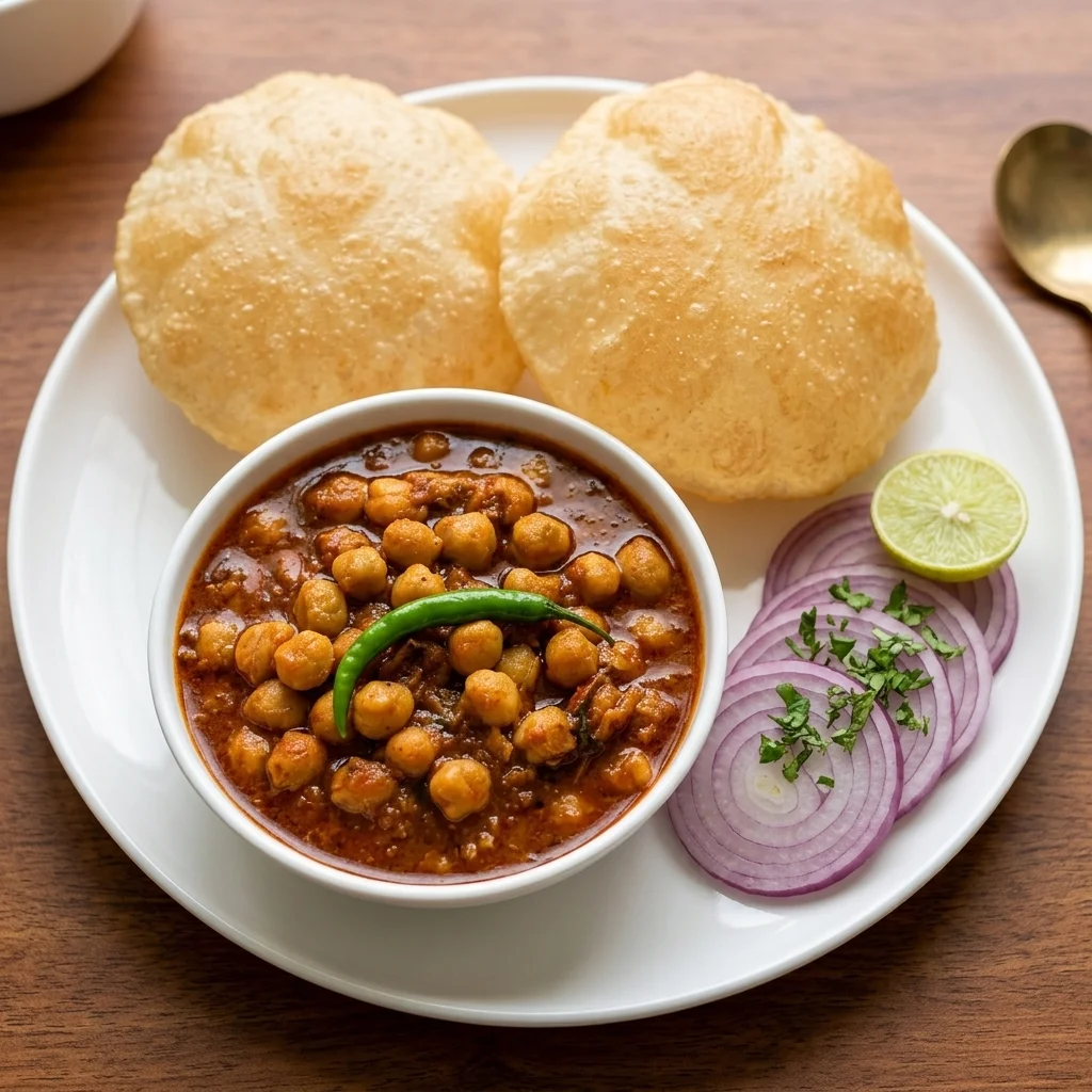 Chole Bhature and North Indian classics at Spicy Nation vegetarian restaurant Regina